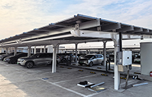 厦航天津基地储备用地光充一体化项目样板点